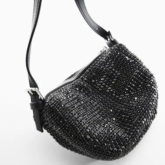 NWT Mango crystal shoulder bag - Picture 4 of 12